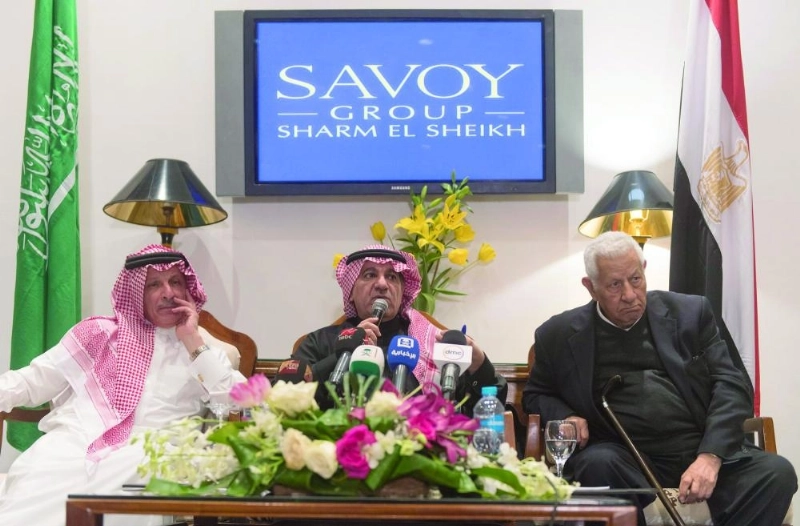 تركي الشبانة وأحمد القطان خلال اللقاء (واس)