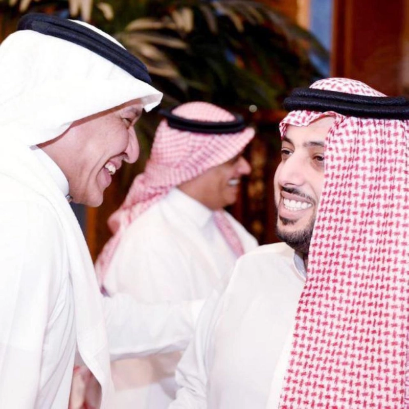 تركي آل الشيخ وعبدالله خوقير في مناسبة وحداوية (مكة)