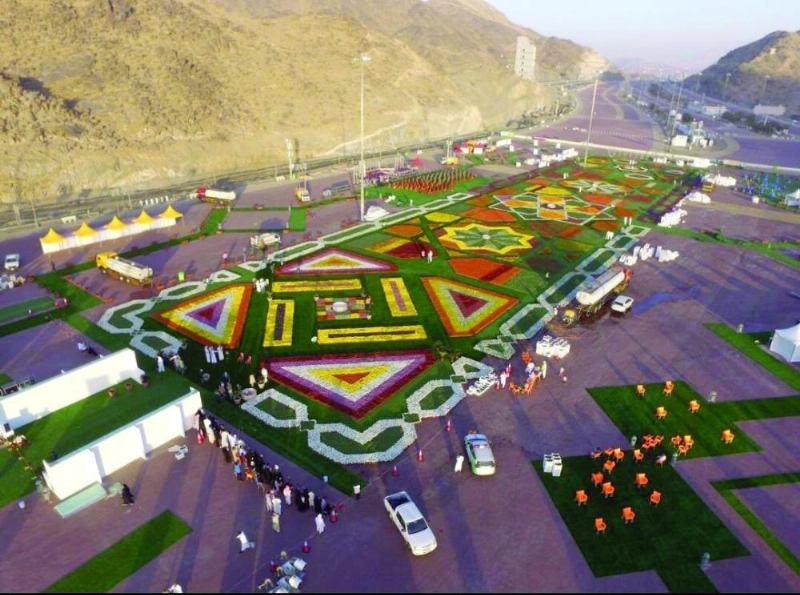 سجادة زهور المهرجان بطابع إسلامي (ياسر بخش)