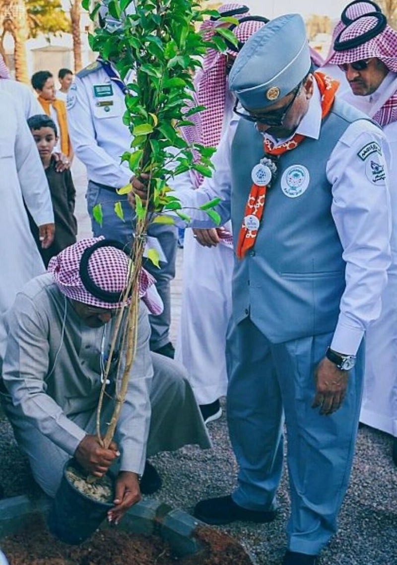 من غرس الأشجار (مكة)