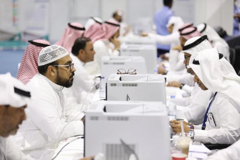 من مقر انتخابات غرفة جدة (مكة)