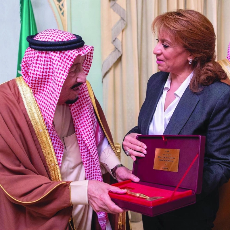ولدى تسلمه المفتاح الذهبي لمدينة تونس