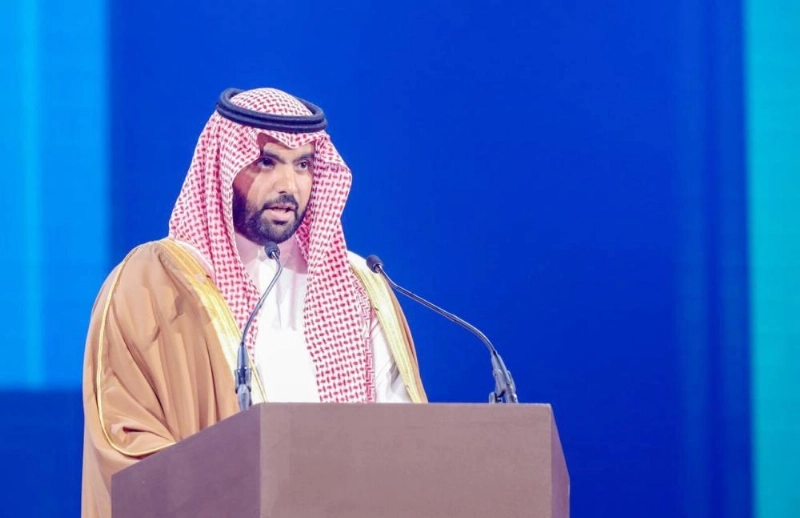 بدر بن عبدالله خلال إطلاق الاستراتيجية (مكة)