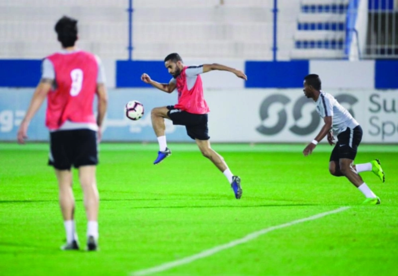 مناورة للهلال تمهيدا لملاقاة الحزم (إعلامي الهلال)
