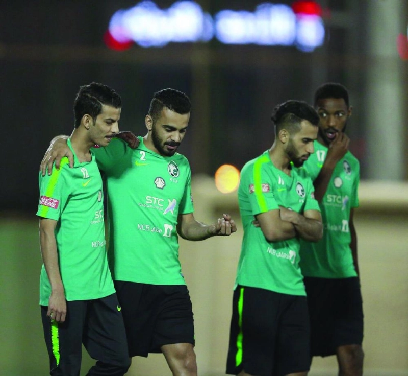 المعسكر الأخير للمنتخب السعودي (مكة)