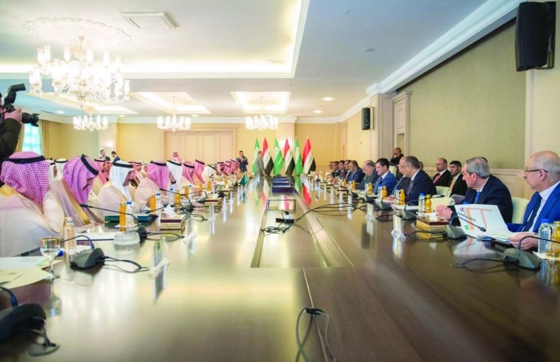 من اجتماع مجلس التنسيق السعودي العراقي (واس)