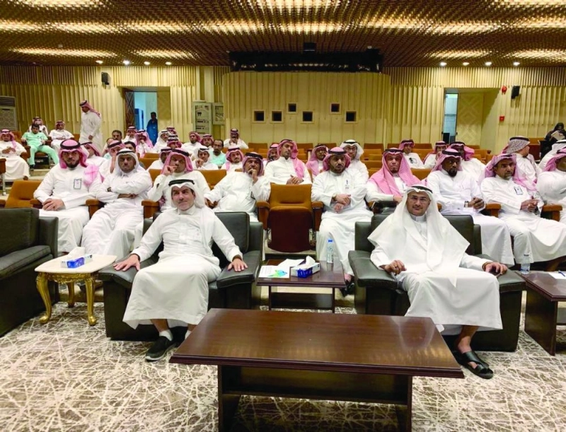 مشاركون في الورشة (مكة)