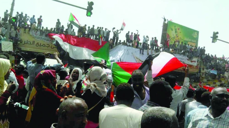 المرأة حضرت بقوة في مظاهرات السودان