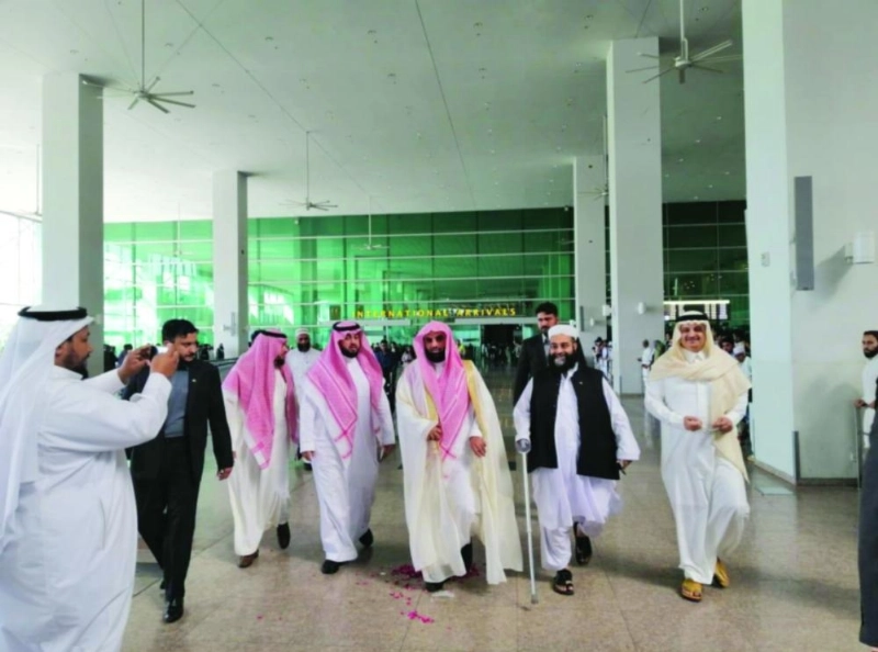 الوفد السعودي المشارك في المؤتمر (واس)