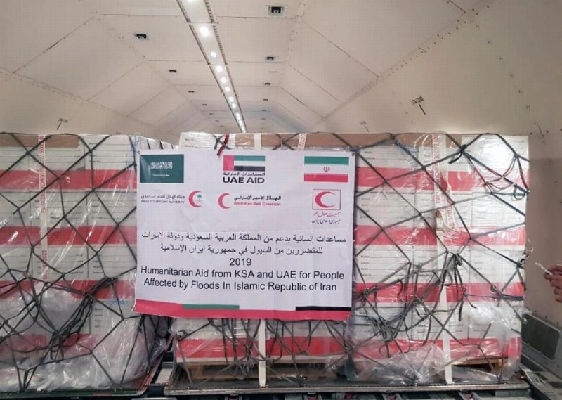 من المواد الإغاثية (واس)