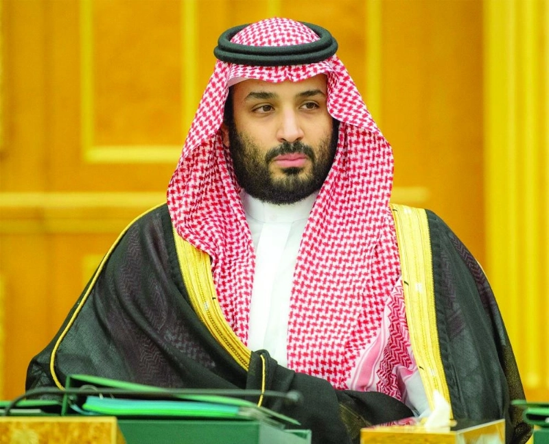 الأمير محمد بن سلمان خلال جلسة المجلس