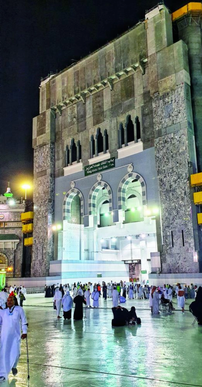 باب الملك عبدالعزيز بعد فتحه (أنس الحارثي)