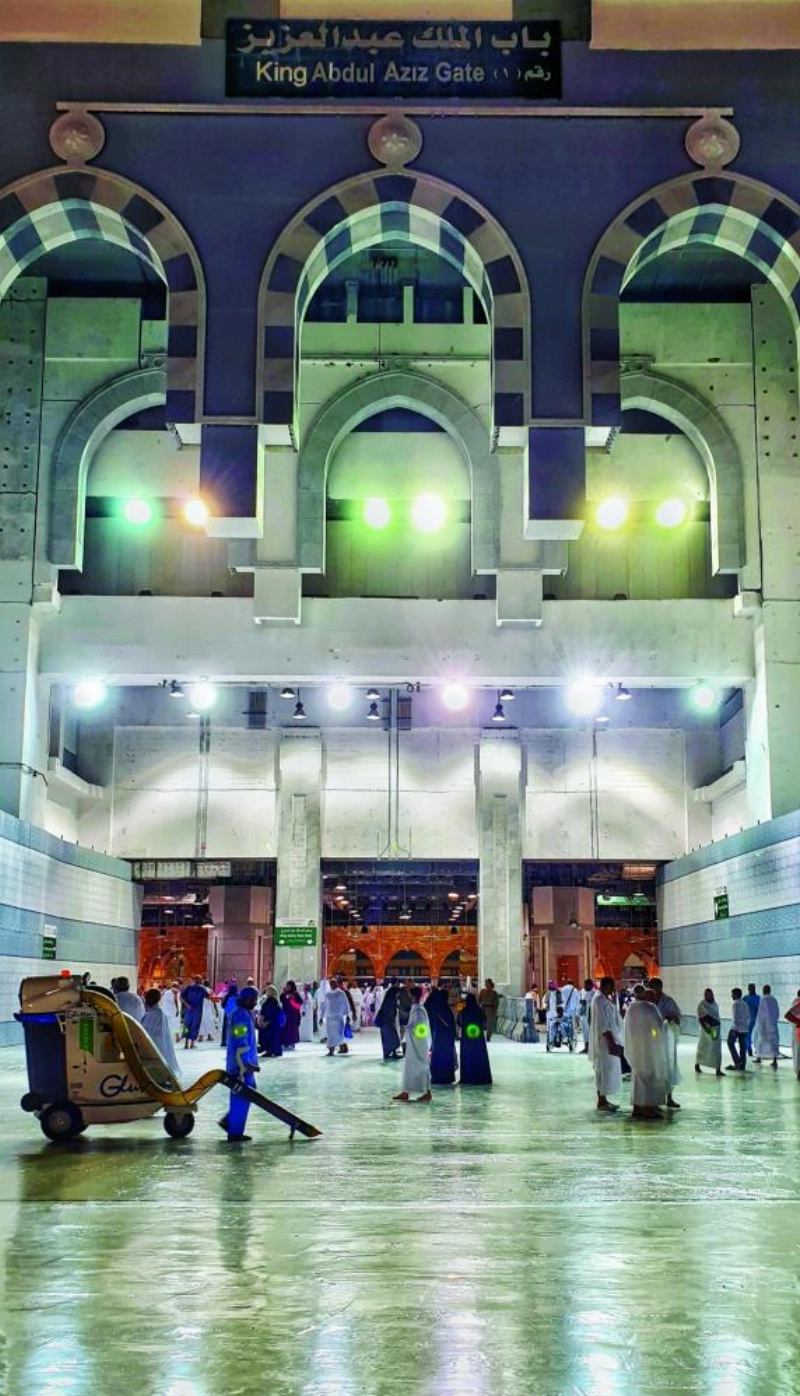 باب الملك عبدالعزيز بعد فتحه (أنس الحارثي)