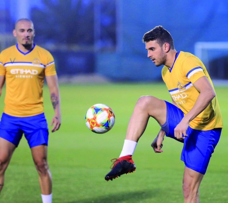 تحضيرات التصر لمواجهة الوصل (إعلامي النصر)