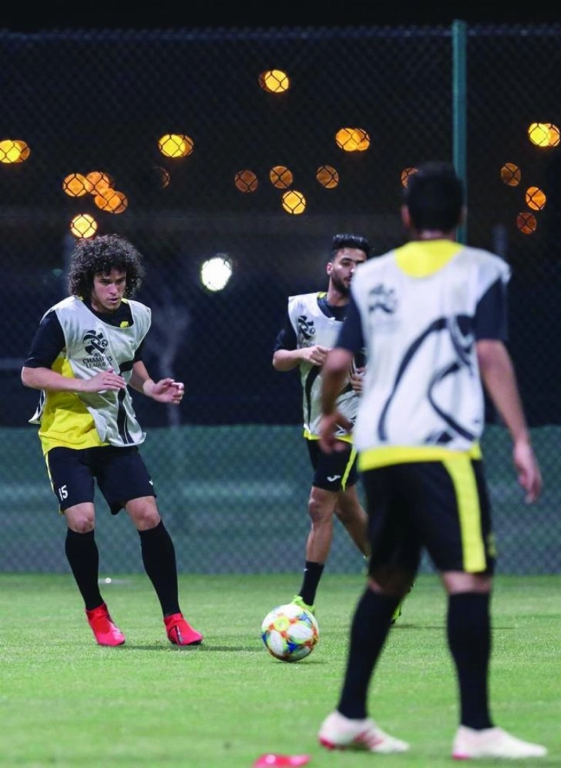 جانب من تدريبات الاتحاد الأخيرة (إعلامي الاتحاد)