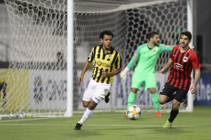 الاتحاد والريان أمس (الاتحاد السعودي)