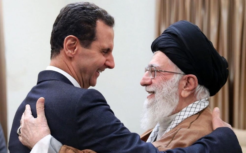 بشار الأسد مع خامنئي