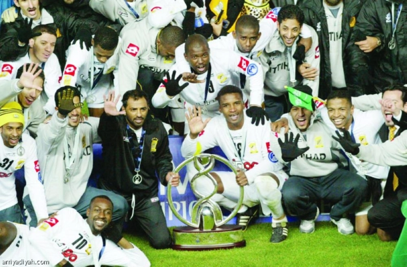 تتويج الاتحاد بدوري أبطال آسيا 2004 (تويتر)