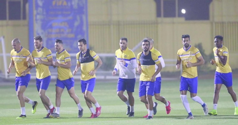 حصة النصر التدريبية الأخيرة (إعلامي النصر)