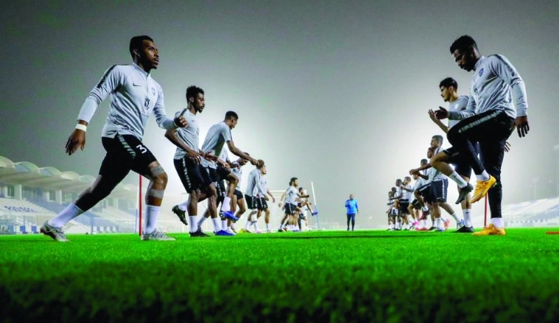 تدريبات الهلال استعدادا للاتفاق (إعلامي الهلال)