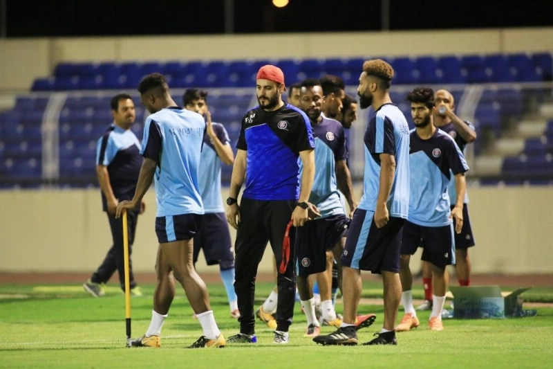 تدريبات العدالة استعدادا لضمك (إعلامي العدالة)