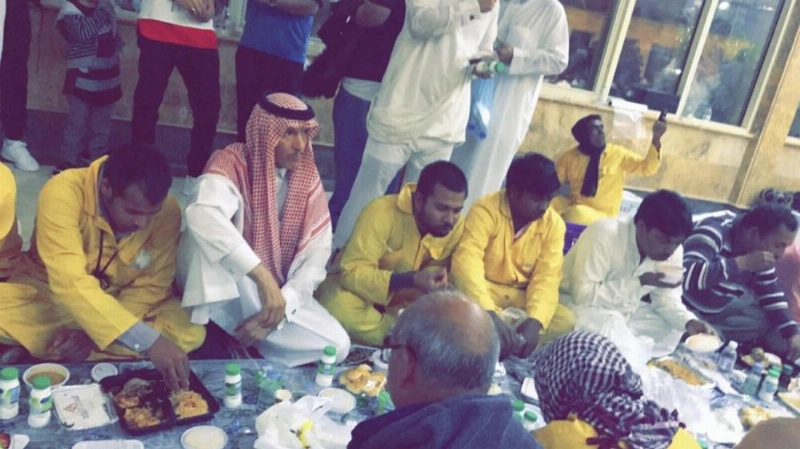 جانب من إقامة سفرة شهداء الواجب بالطائف ( مكة )