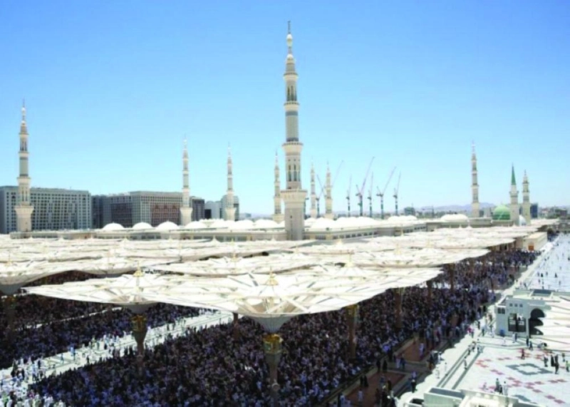 من صلاة الجمعة في المسجد النبوي (مكة)