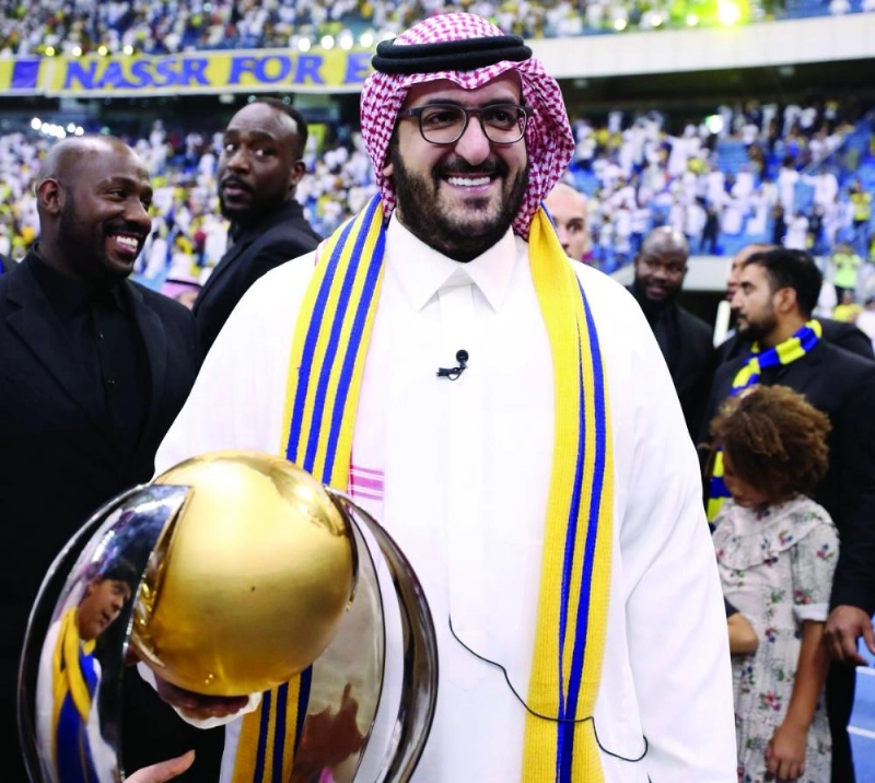 سعود السويلم وفرحة تحقيق لقب الدوري