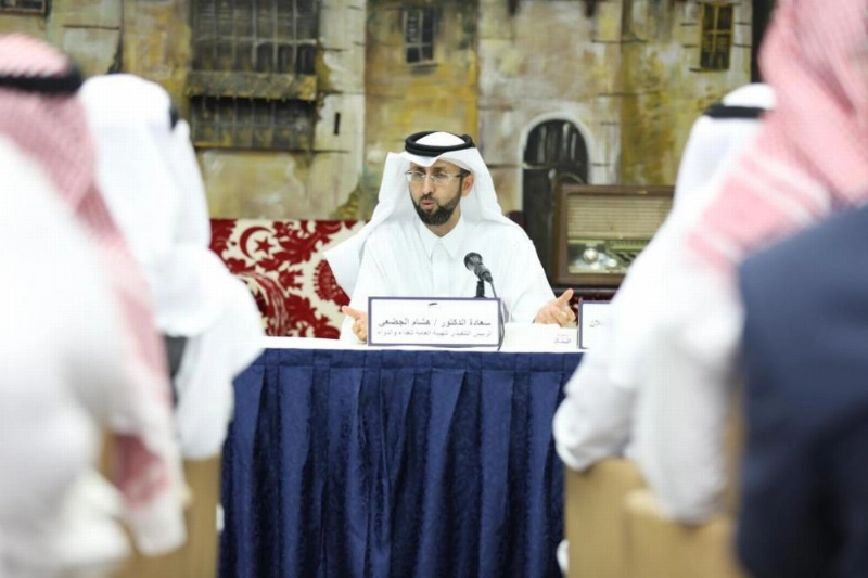 الجضعي خلال حديثه بغرفة جدة (مكة)