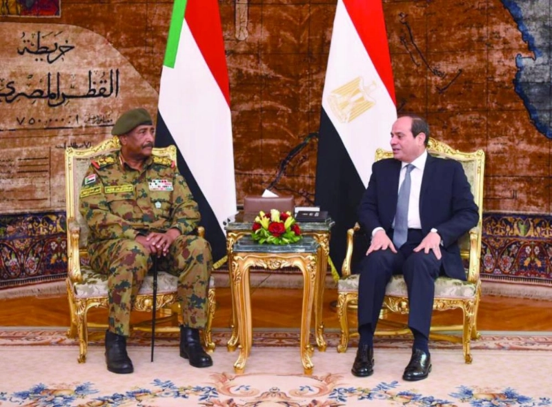 لقاء السيسي والبرهان في القاهرة (مكة)