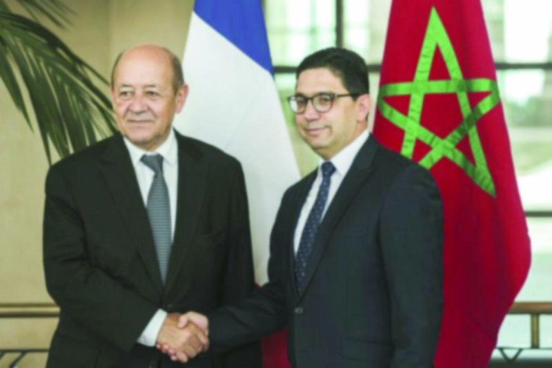 وزيرا خارجية المغرب وفرنسا (مكة)