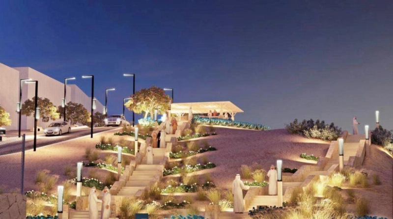 مجسم لتطوير الشارع (مكة)
