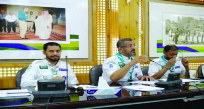 جانب من الاجتماع التحضيري (مكة)