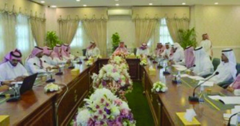 من اجتماع أمانة الطائف (مكة)