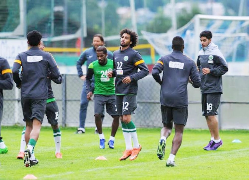 جانب من تدريب سابق للمنتخب السعودي (مكة)