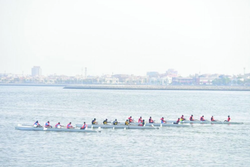 المنافسات في شاطئ المرجان (مكة)