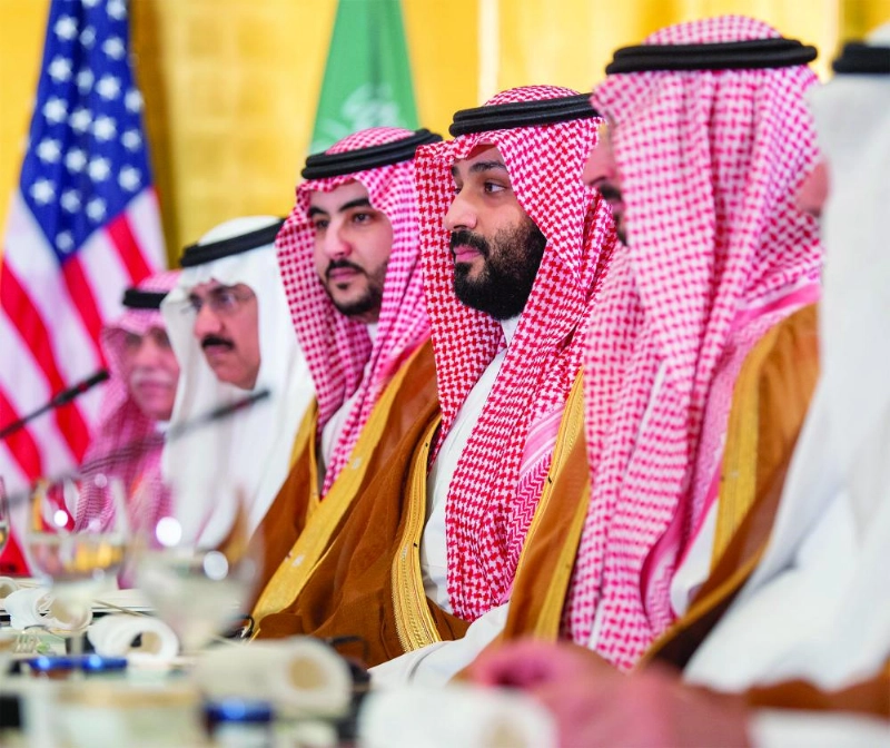 ولي العهد خلال اللقاء
