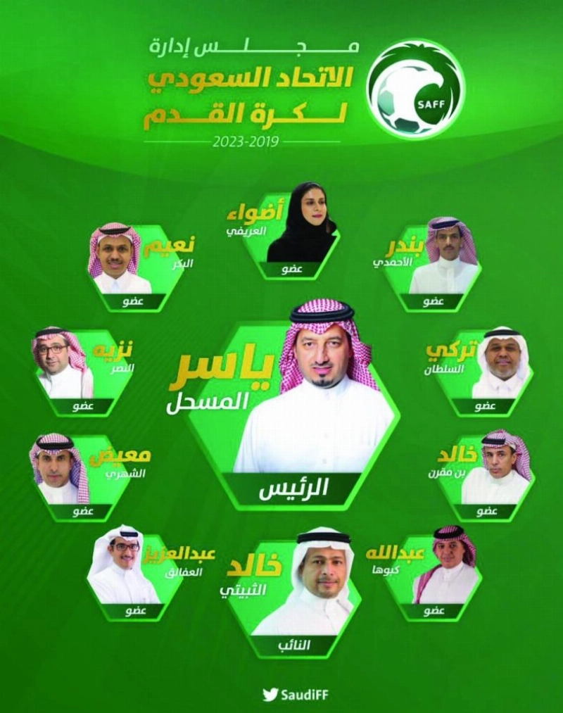 التشكيلة الجديدة لاتحاد القدم