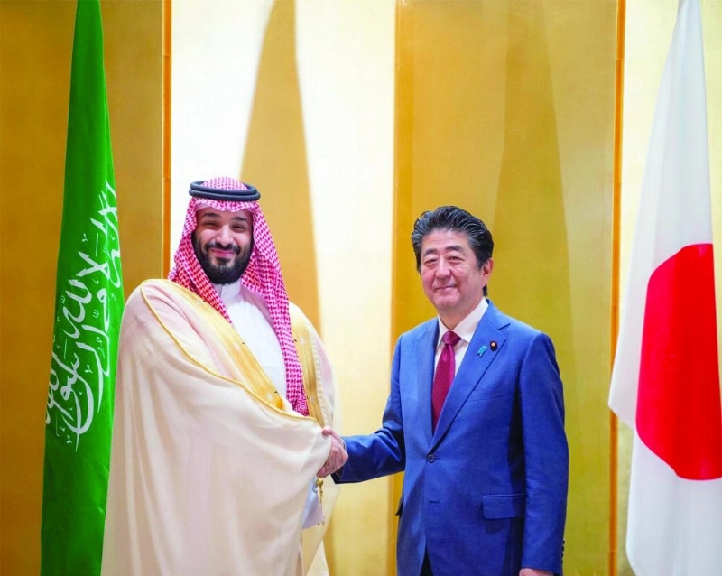 ولي العهد ورئيس وزراء اليابان