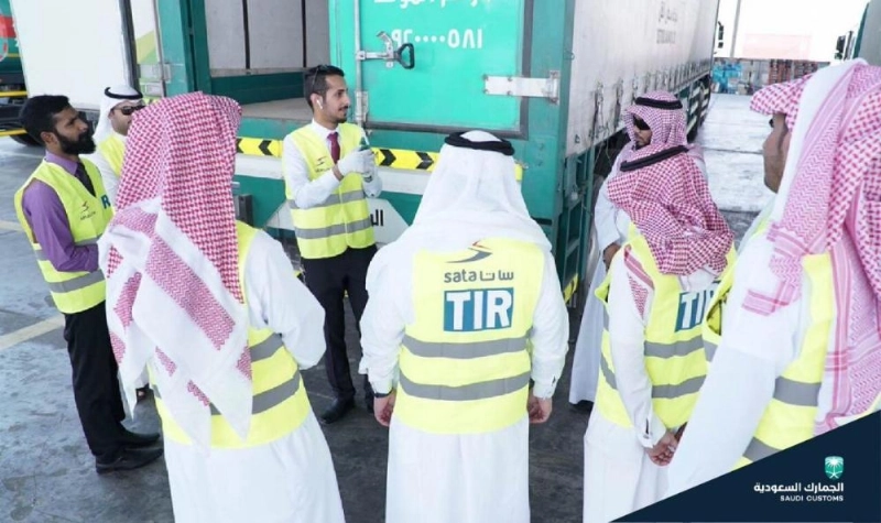 جانب من التدريب (الجمارك السعودية)