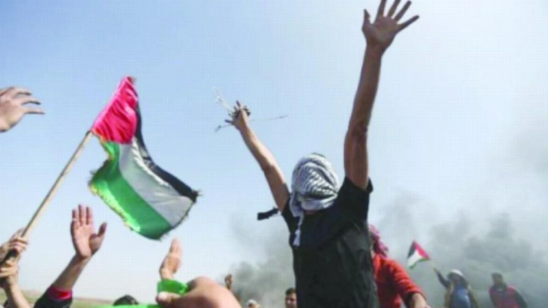 صرخة فسطينية في وجه العدوان (مكة)