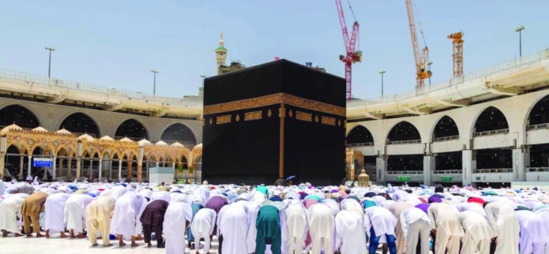 الكعبة المشرفة بعد انتهاء الصيانة (مكة)