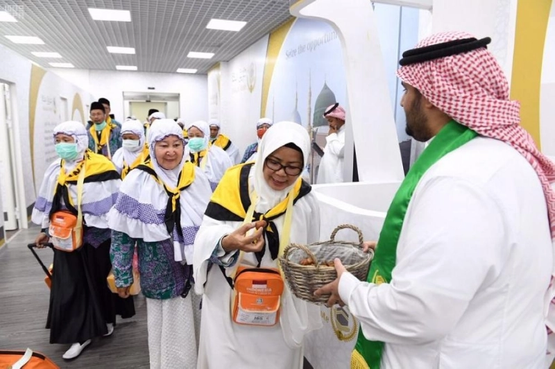 وصول الدفعة الثانية من حجاج إندونيسيا