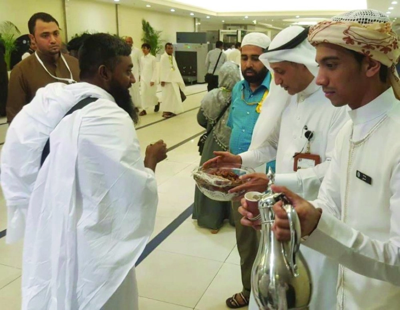 من استقبال ضيوف الرحمن (مكة)