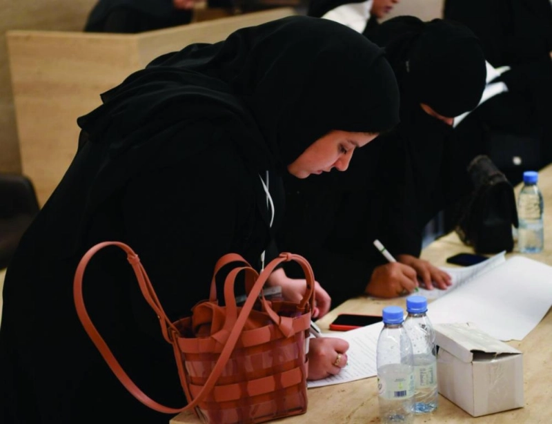 متطوعات خلال مشاركتهن في البرنامج (مكة)