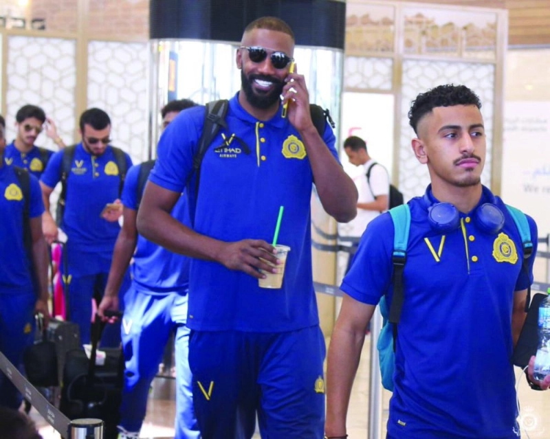 بعثة النصر لدى مغادرتها إلى معسكر البرتغال (مكة)