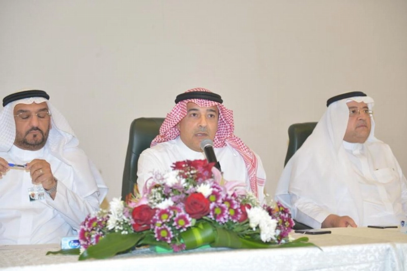 جانب من اللقاء التعريفي لشرح آلية برنامج نظام راصد