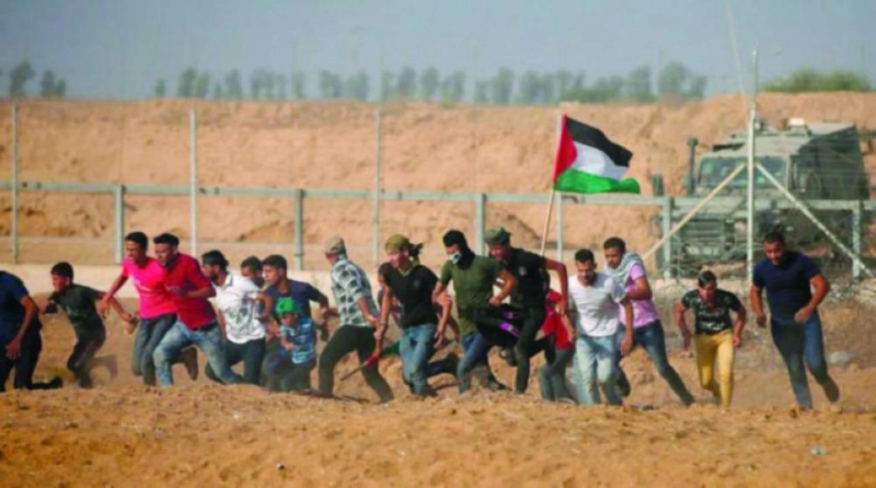 إصابات في صفوف الفلسطينيين بغزة (مكة)