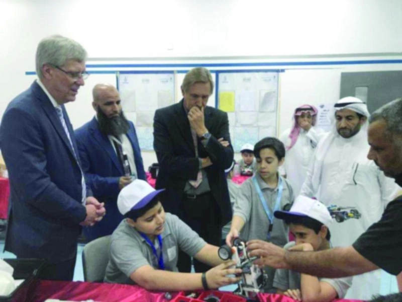 جانب من أعمال الطلاب (مكة)