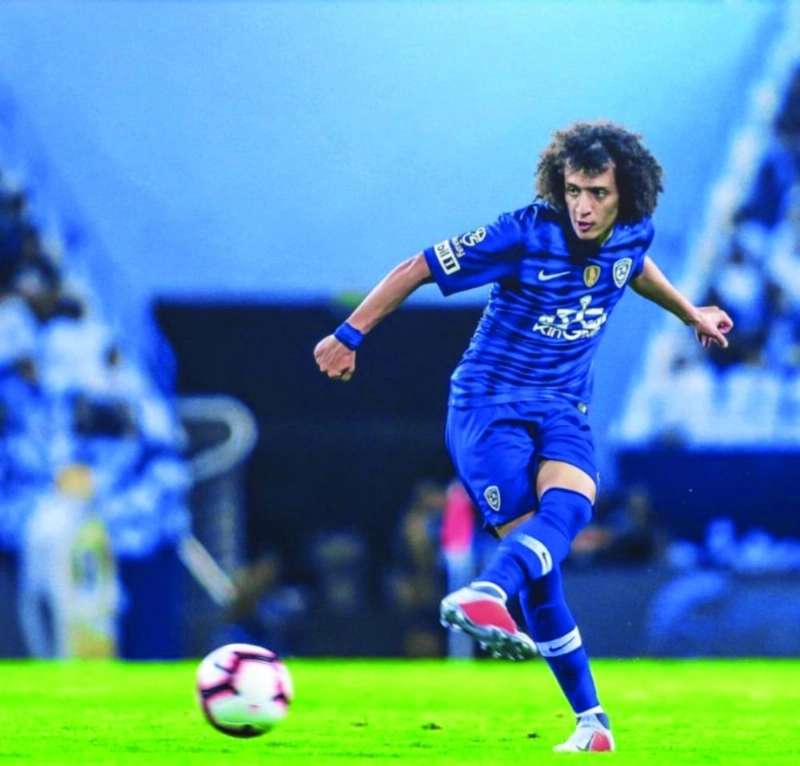عموري خلال ظهوره مع الهلال (مكة)